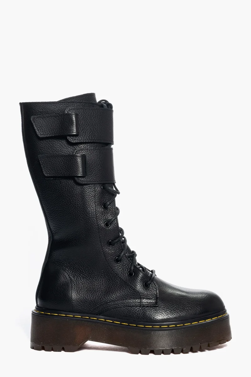 Stivali Oxford Limited pelle nero