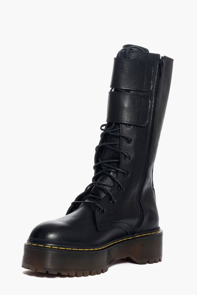 Stivali Oxford Limited pelle nero - immagine 4