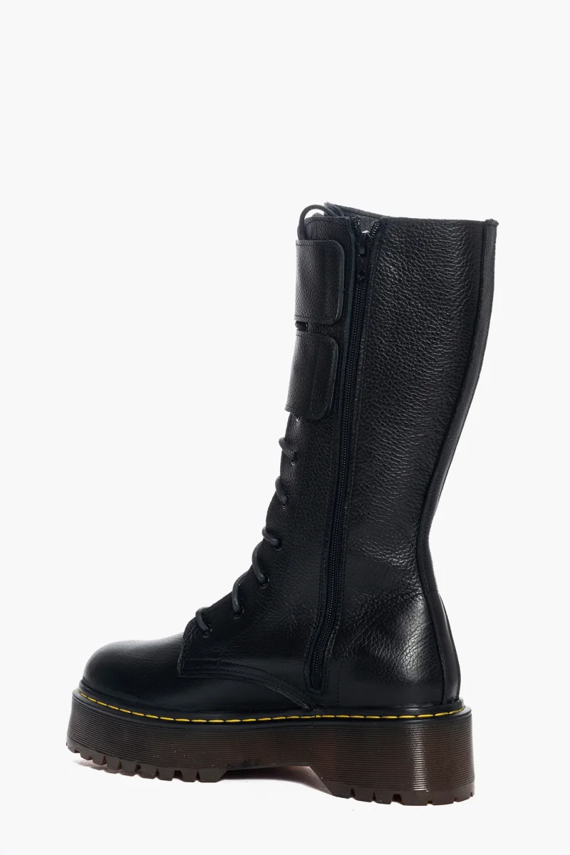 Stivali Oxford Limited pelle nero - immagine 5