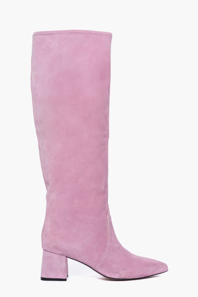 Stivali Pony Agua camoscio rosa