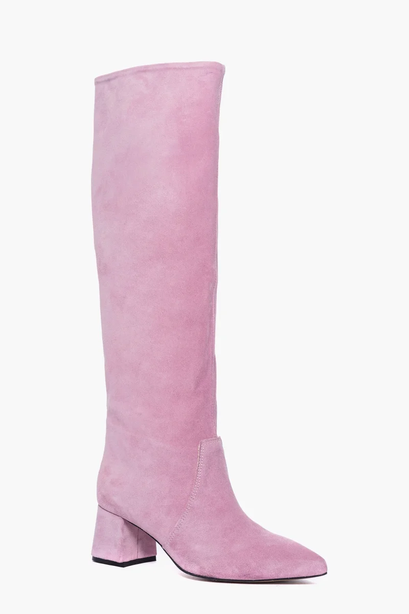 Stivali Pony Agua camoscio rosa - immagine 3