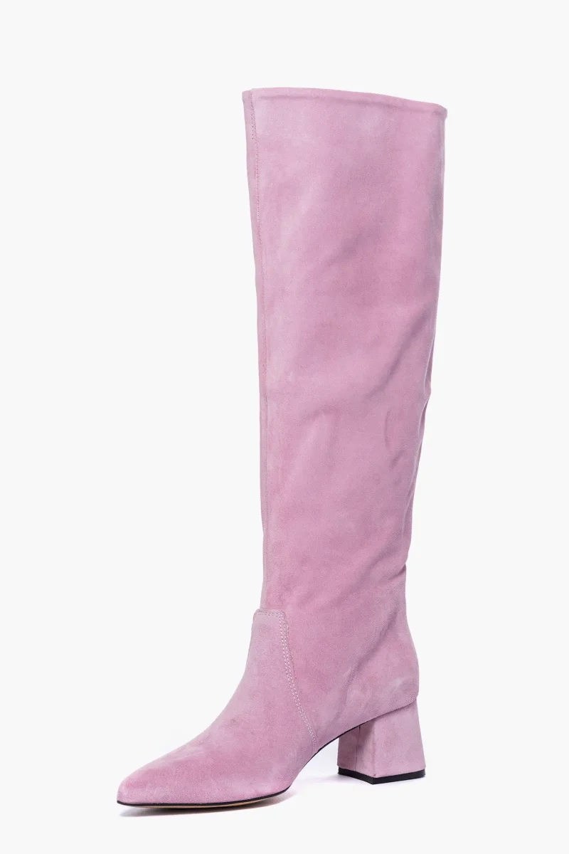 Stivali Pony Agua camoscio rosa - immagine 4