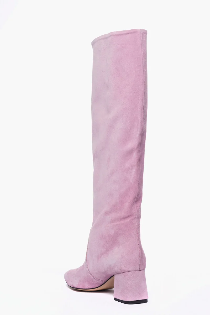 Stivali Pony Agua camoscio rosa - immagine 5