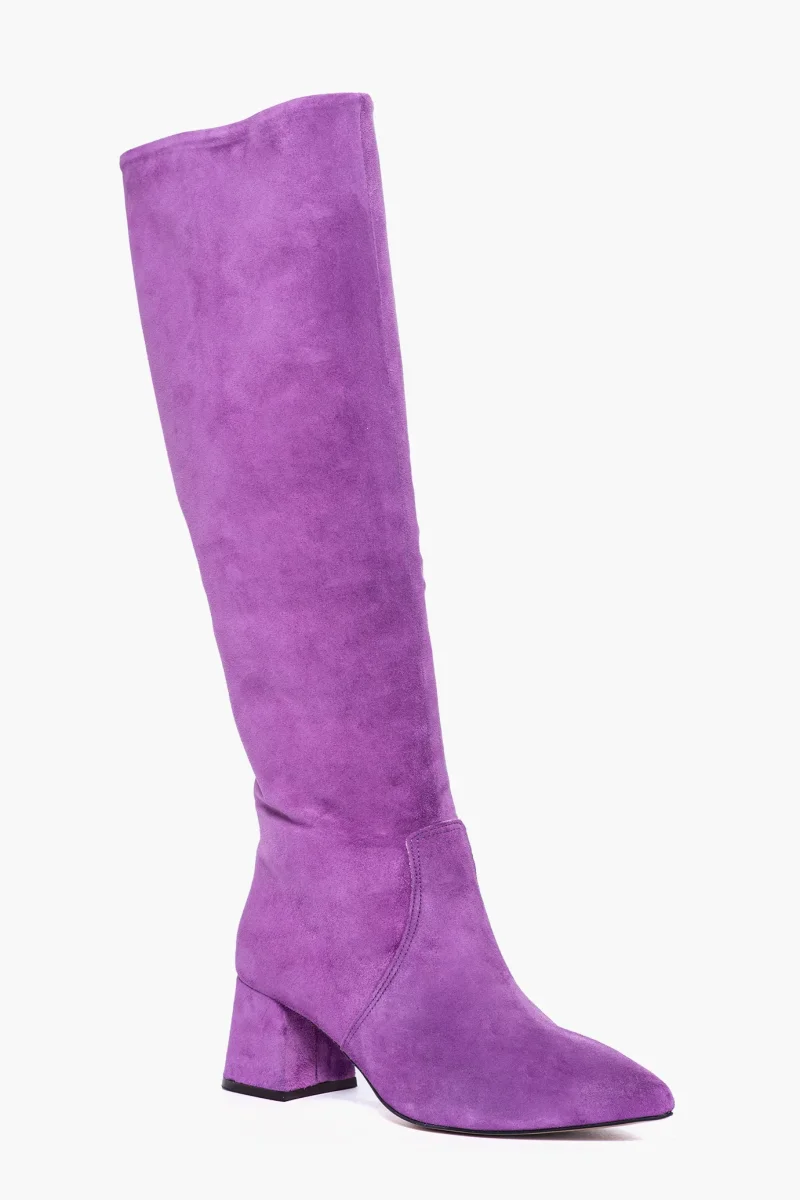 Stivali Pony Agua camoscio viola - immagine 3