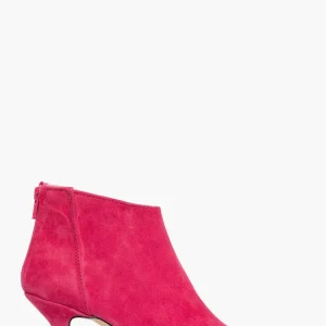 Tronchetti Love 1 camoscio fucsia