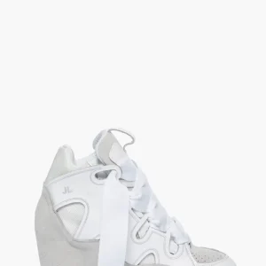 Sneakers Cambridge Upp White by Jammers London con Zeppa