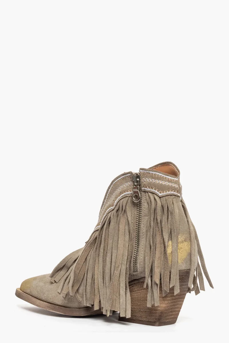 Stivaletti Stephan 180 camoscio taupe - immagine 5