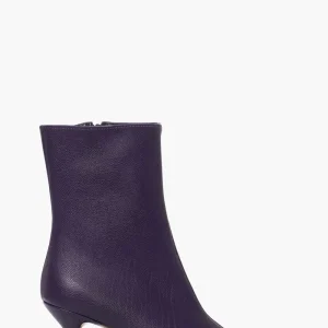 Stivaletti Love 2 pelle bottolata viola