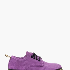 Scarpa camoscio viola Oxford 2