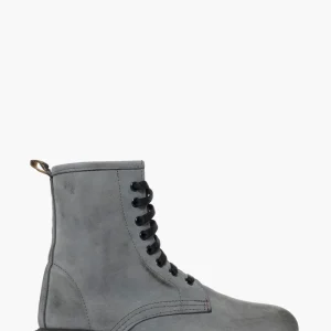 Stivaletti Oxford nabuk grigio