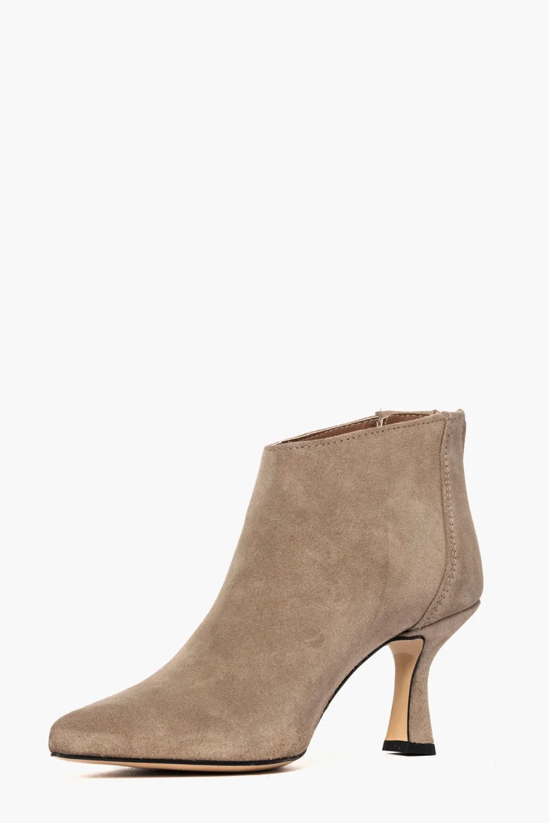 Tronchetti Love 1 camoscio taupe - immagine 4