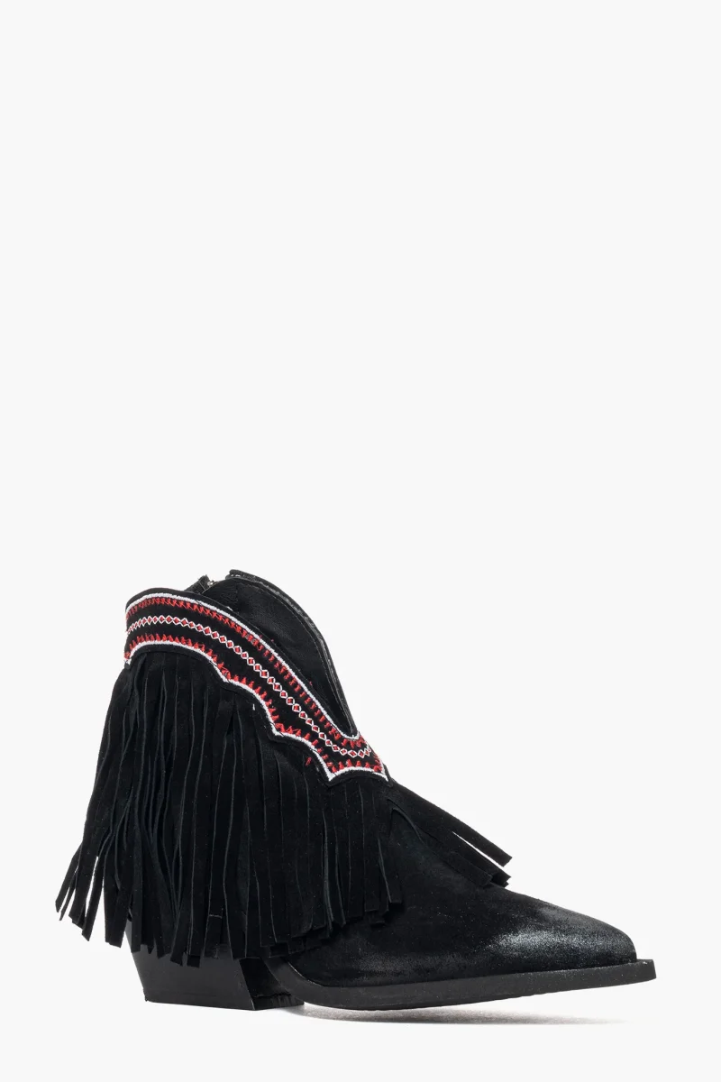 Stivaletti Stephan 180 camoscio nero - immagine 3