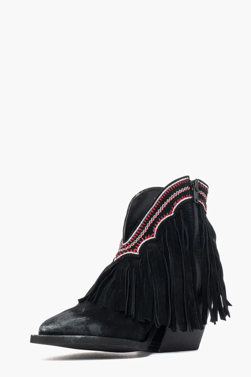 Stivaletti Stephan 180 camoscio nero - immagine 4