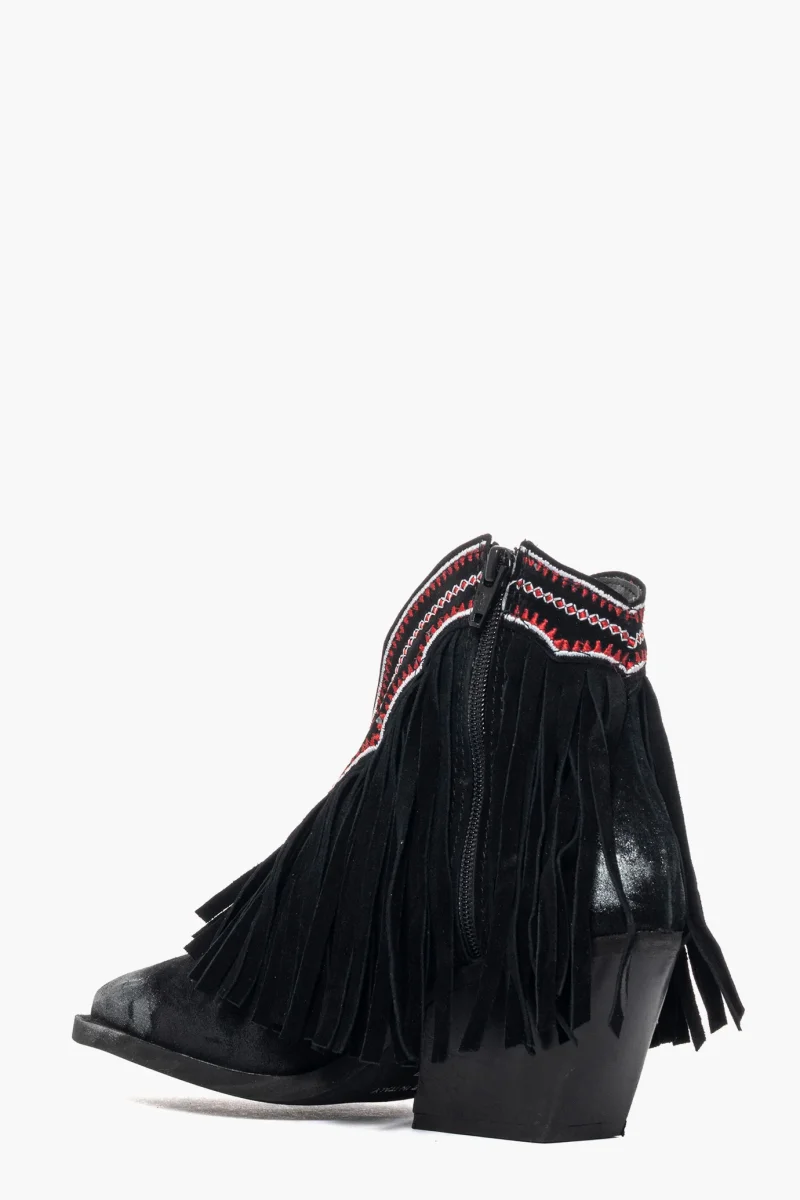 Stivaletti Stephan 180 camoscio nero - immagine 5