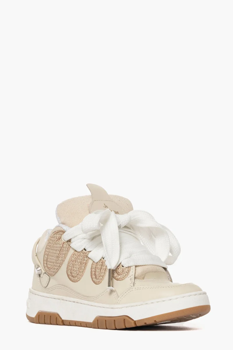 Sneakers panna lacci Napulè - immagine 3