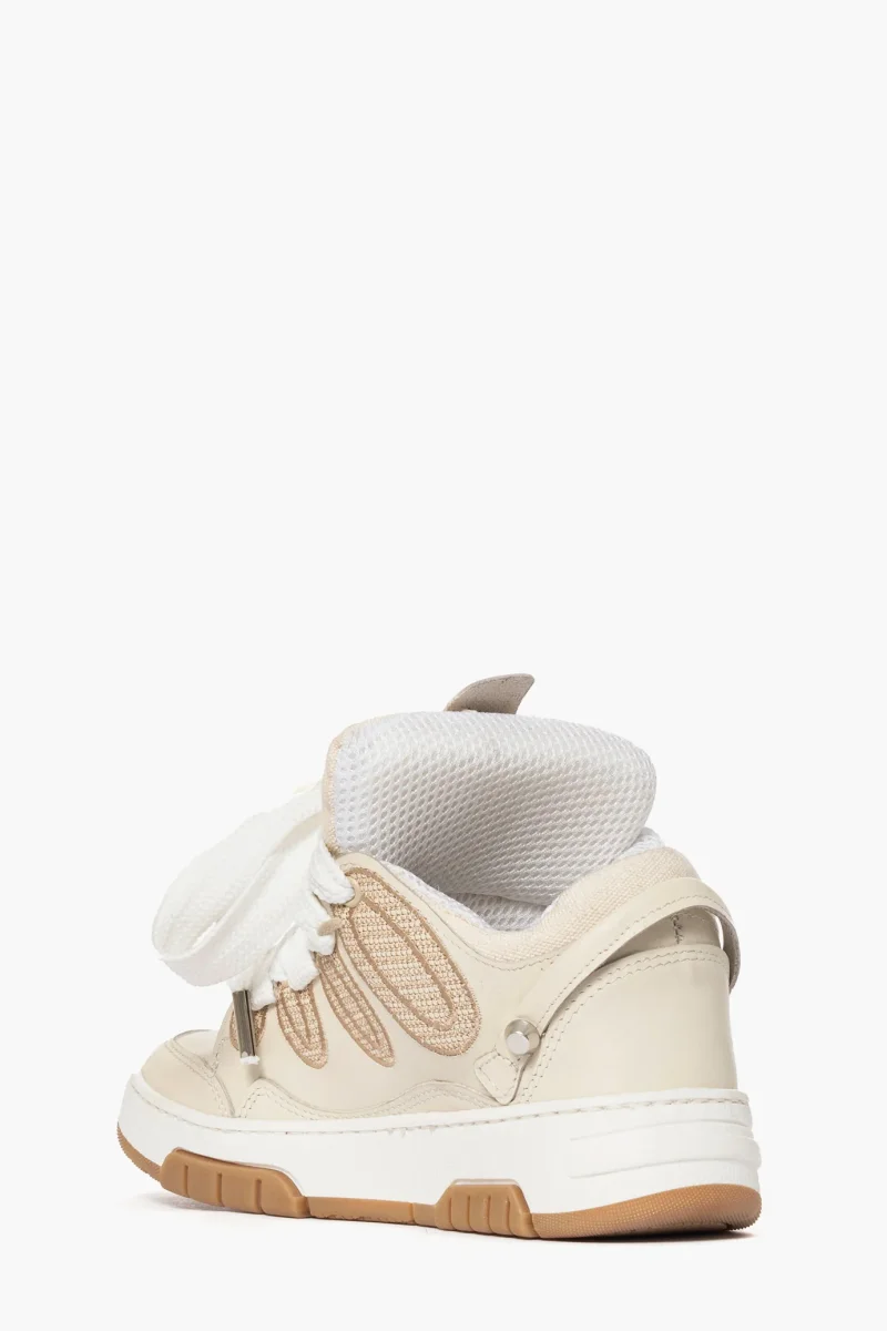 Sneakers panna lacci Napulè - immagine 5