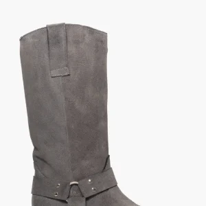 Stivali Gioele 1347 camoscio grigio