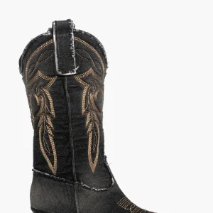 Stivali Irene Mers jeans slavato nero