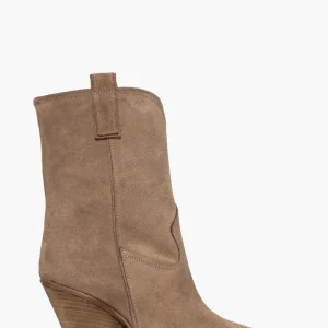 Stivaletti camoscio taupè Gabriella 9