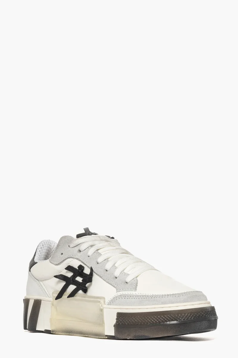 Sneakers Gate bianco, grigio e nero - immagine 3