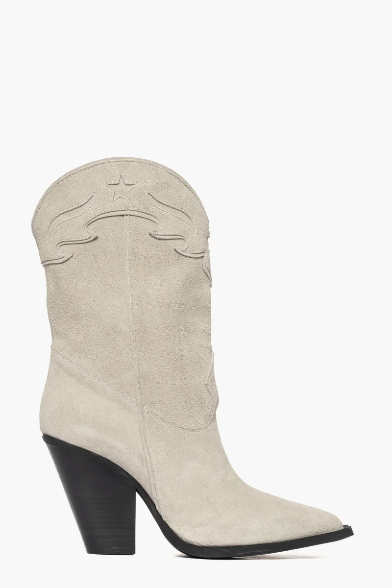 Stivaletti Gabriella 3 camoscio beige