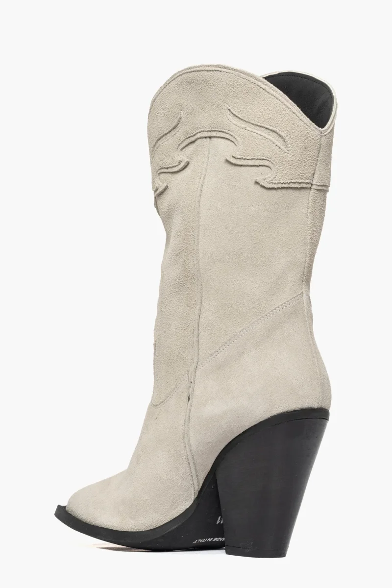 Stivaletti Gabriella 3 camoscio beige - immagine 5