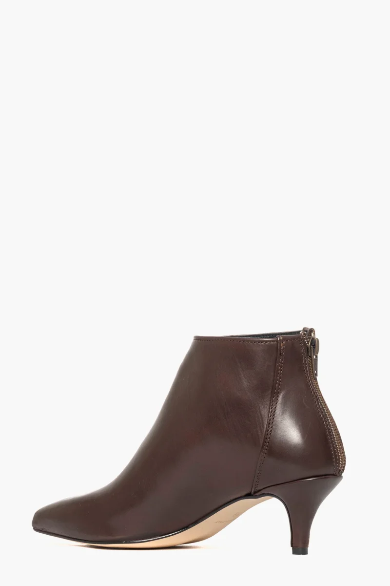 Tronchetti 2502 pelle testa di moro tacco 6 - immagine 5