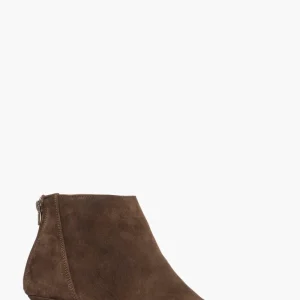 Tronchetti 2502 camoscio marrone tacco 6