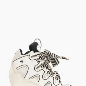 Sneakers Cambridge Upp Black & White by Jammers London con Zeppa