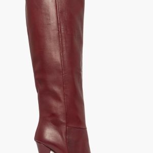 Stivale pelle bordeaux Lorena 11