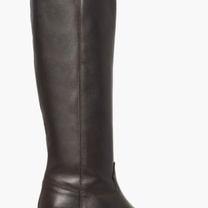 Stivale con rialzo accessorio oro pelle testa di moro Roma v 90