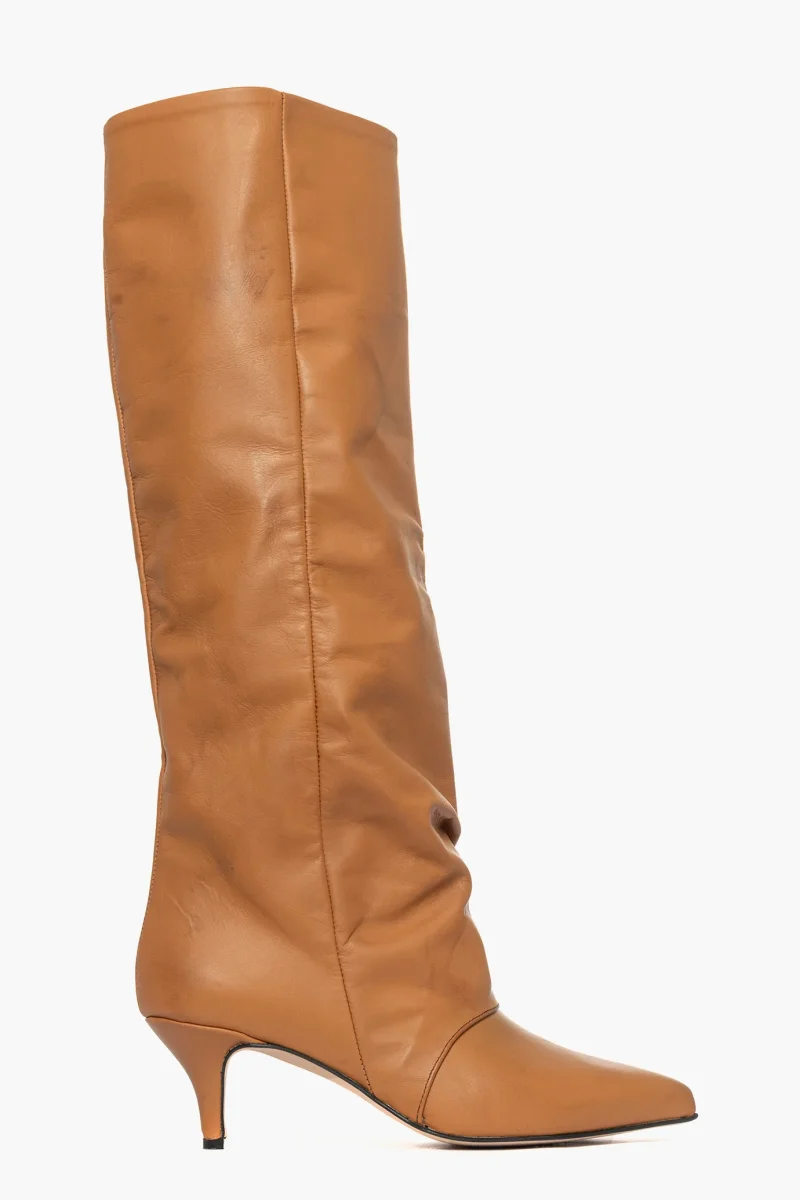 Stivale pelle cuoio chiaro Angel 1