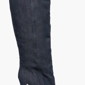 Stivale in denim scuro Lorena Medium