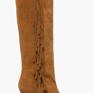 Stivali con frange e zeppa Filomena 003
