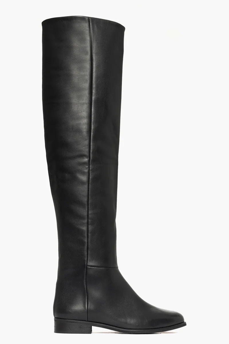 Stivali Francesca 10 pelle nero