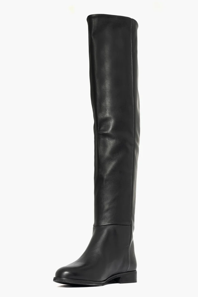 Stivali Francesca 10 pelle nero - immagine 4