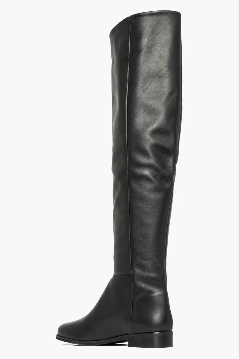 Stivali Francesca 10 pelle nero - immagine 5