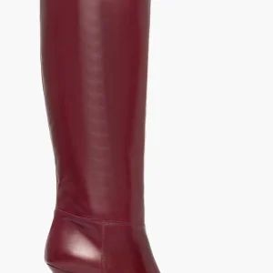 Stivale sotto al ginocchio pelle bordeaux Love 2662