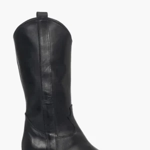 Stivale pelle nero Oldwest 2