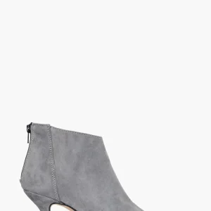 Tronchetti camoscio grigio Love 1