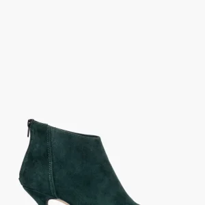 Tronchetti camoscio verde scuro Love 1