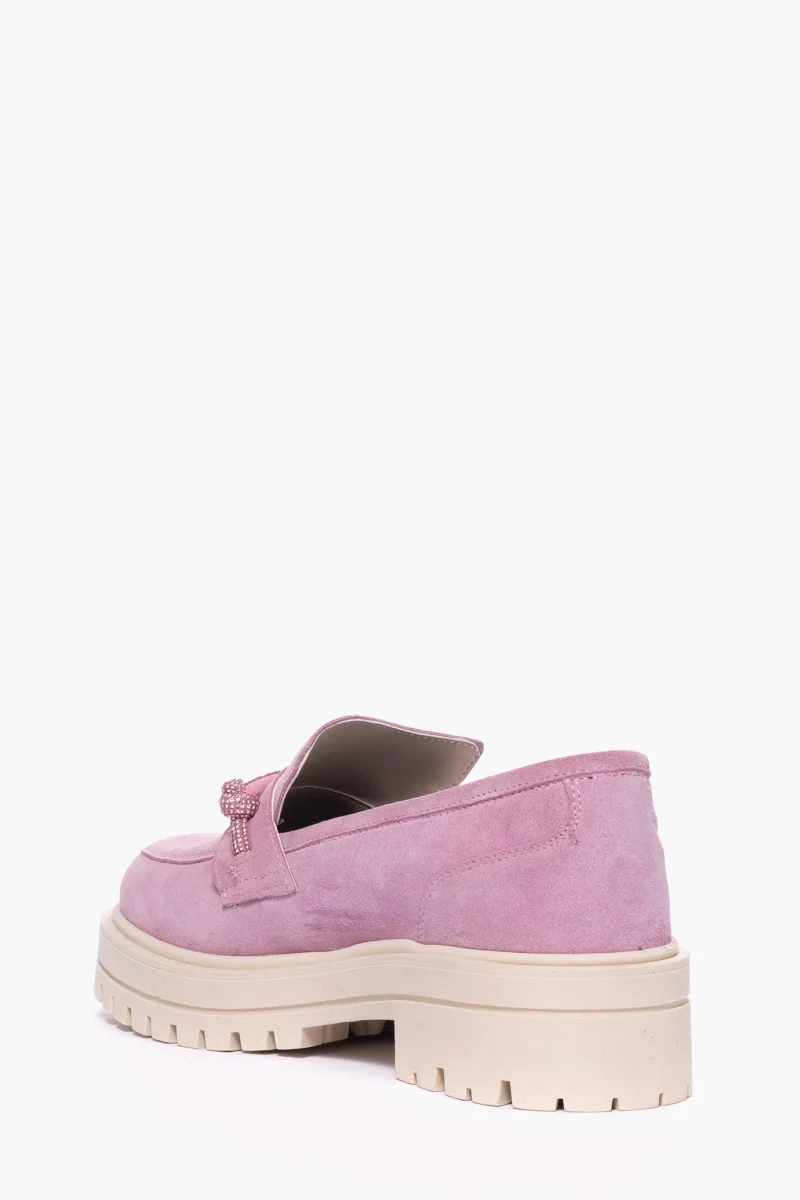 Mocassini camoscio rosa Ibz 22 - immagine 5