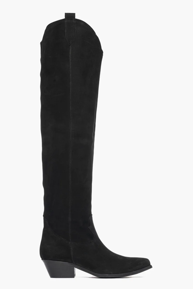 Stivali Oldwest 11 nabuk nero