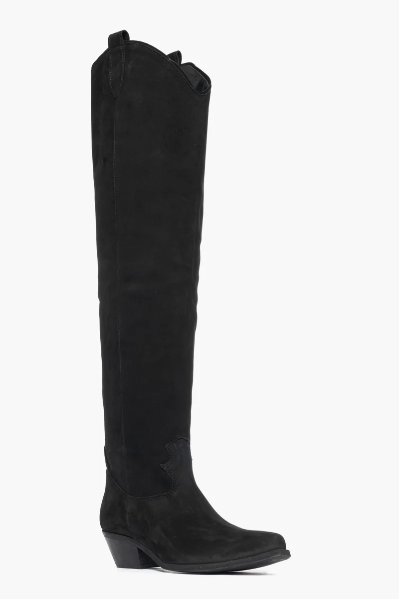 Stivali Oldwest 11 nabuk nero - immagine 3