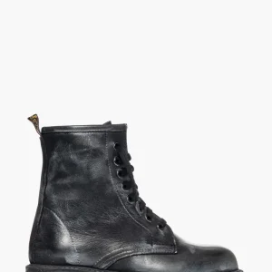 Stivaletti Oxford nabuk nero