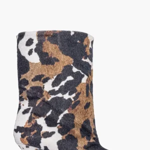 Stivaletti gambale ampio cavallino mucca cuoio Angel 60