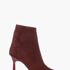 Tronchetto camoscio bordeaux Vanessa