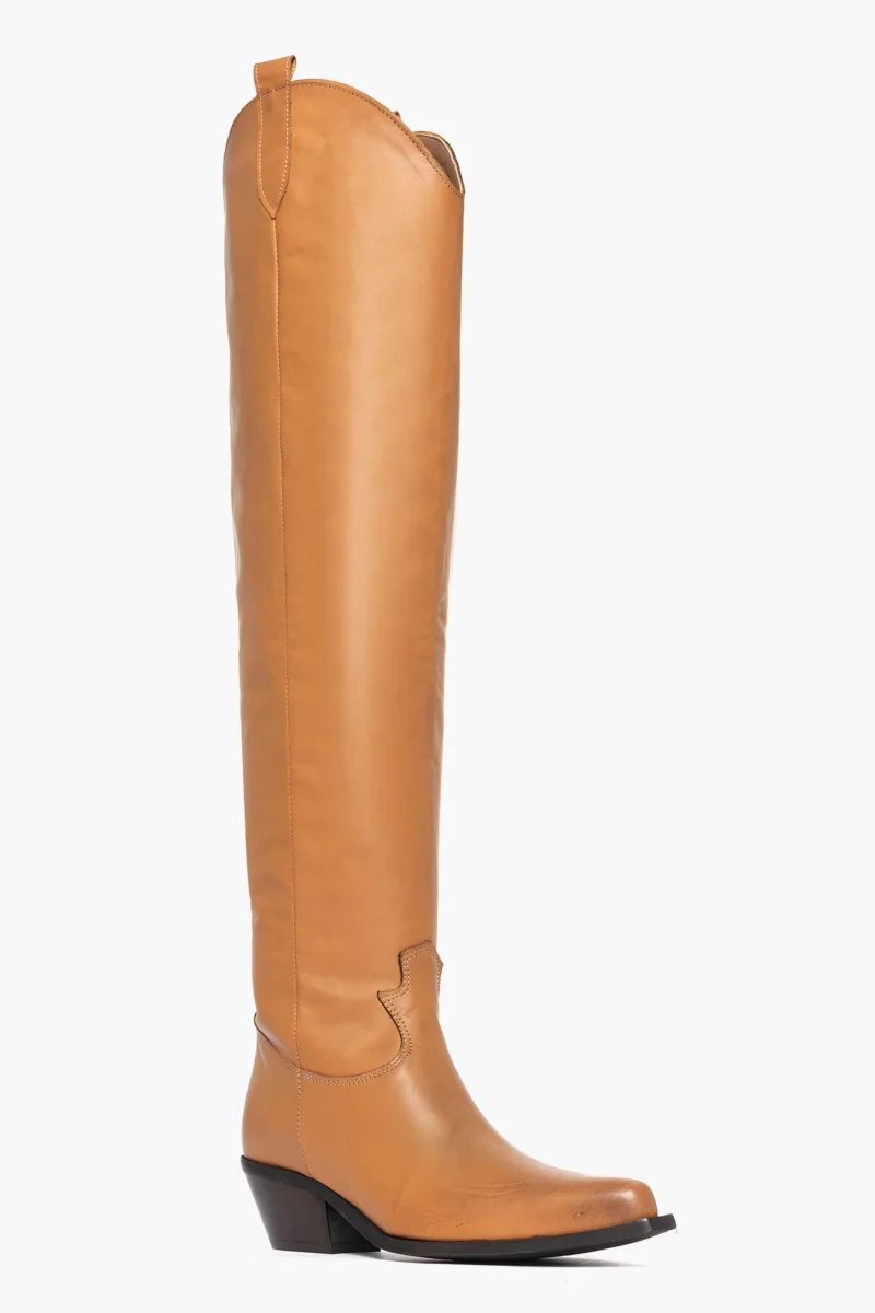 Stivali Olwest 11 pelle cuoio - immagine 3