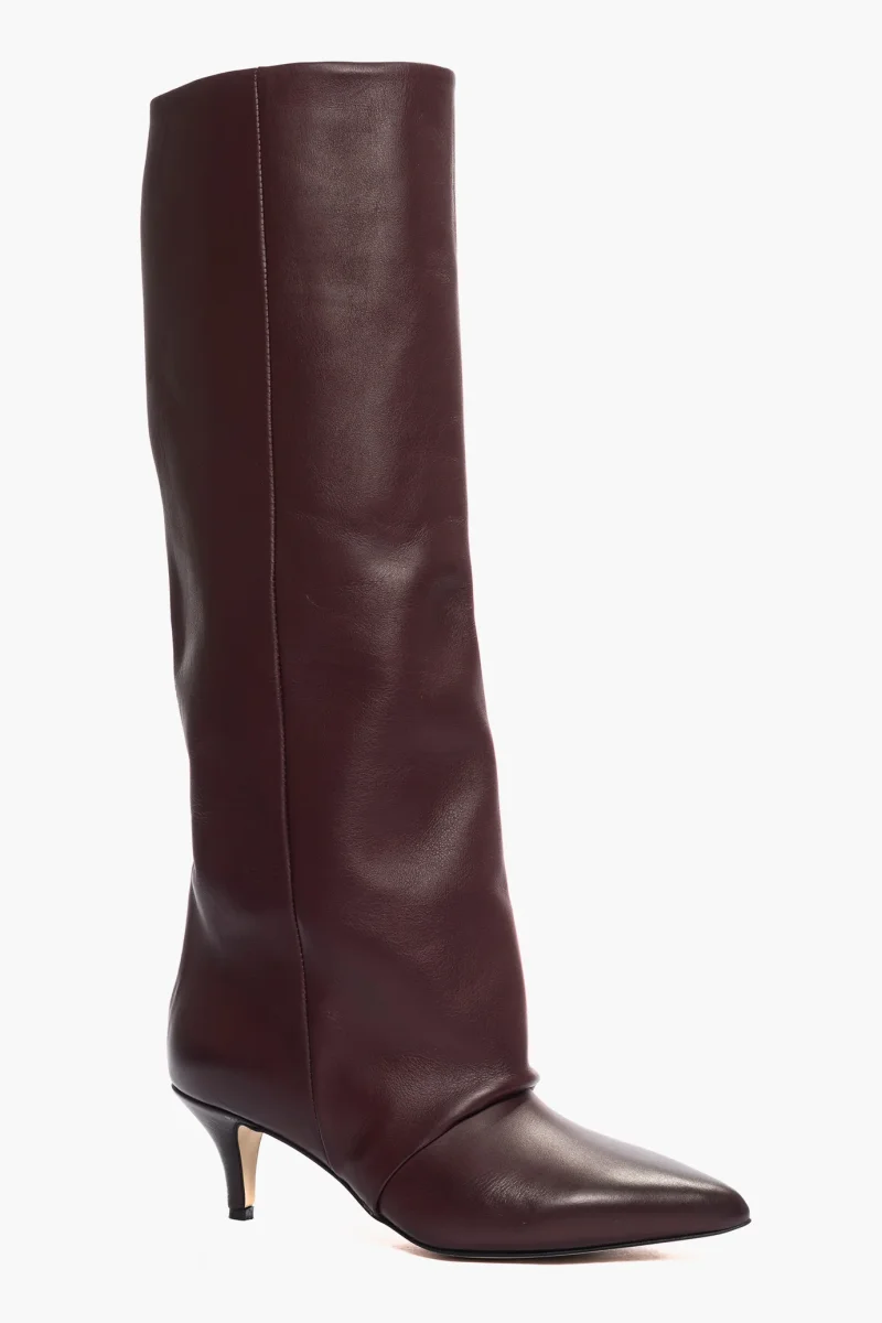 Stivali Angel 1 pelle borgogna - immagine 3