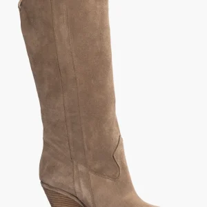 Stivali Cecilia camoscio taupe